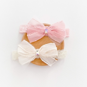 Baby Headband Bow Diamond (BHB8840)